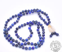 Load image into Gallery viewer, &quot;Creating&quot; - Petite Lapis Lazuli Handmade 108 Stone Mala
