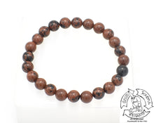 Load image into Gallery viewer, Bracelet made of Mahogany Obsidian
