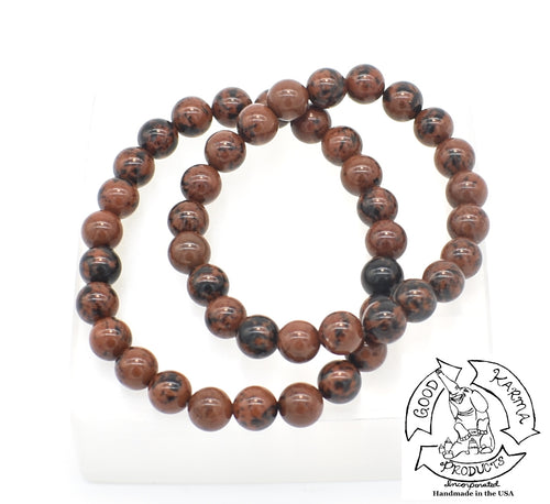 Mahogany Obsidian Bracelet