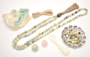 Matte Amazonite Mala Kit Example