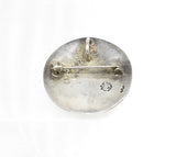 McBride Lomayestewa Hopi Native American Sterling Silver Overlay Pendant