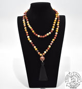  Handmade 108 Stone Bead Mookaite Mala
