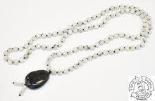 Load image into Gallery viewer, Moonstone Mala Handmade in the USA
