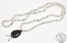 Load image into Gallery viewer, Moonstone Mala Handmade in the USA
