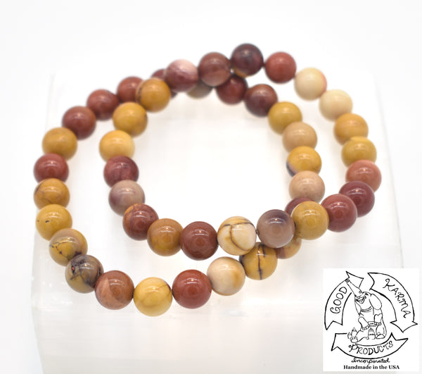 "Strengthening" - Mookaite Stone Bracelet