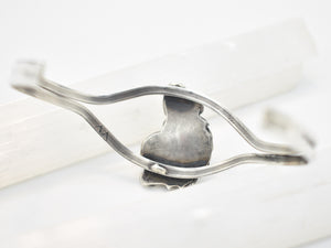Mother of Pearl Sterling Silver Southwest Style Cuff Bracelet