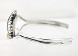 Mother of Pearl Sterling Silver Southwest Style Cuff Bracelet
