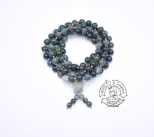 Load image into Gallery viewer, &quot;Abounding&quot; - Moss Agate Handmade 108 Stone Mala
