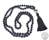 108 Stone Japa Mala made with Onyx.