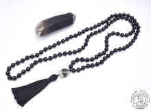 Load image into Gallery viewer, Natural Stone Mala made with Oxyx.
