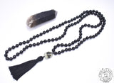 Natural Stone Mala made with Oxyx.
