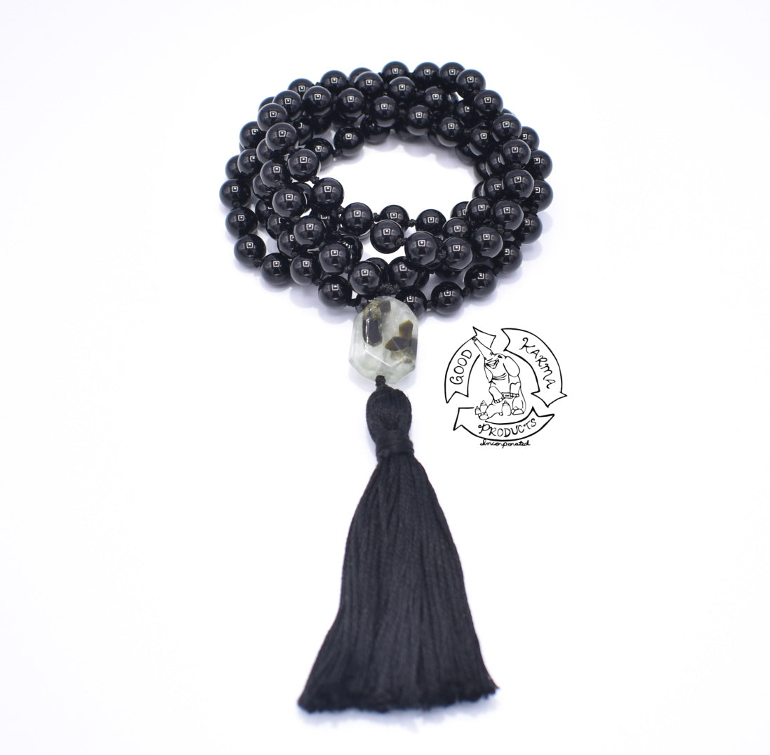 Onyx 108 Stone Handmade Mala.