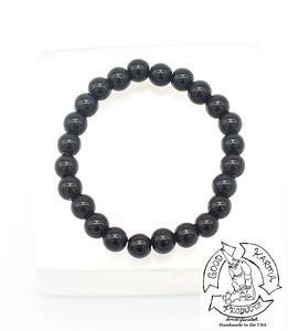 "Shielding" - Onyx Stone Bracelet