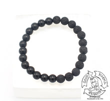 Load image into Gallery viewer, &quot;Shielding Diffuser&quot; - Onyx and Lava Stone Bracelet
