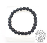 "Shielding Diffuser" - Onyx and Lava Stone Bracelet