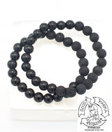 "Shielding Diffuser" - Onyx and Lava Stone Bracelet