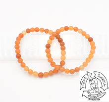 Load image into Gallery viewer, Orange Aventurine 6mm Bracelets
