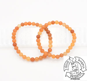 Orange Aventurine 6mm Bracelets