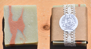 Cold Process Handmade Peppermint Soap