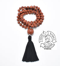 Load image into Gallery viewer, Red Jasper Handmade 108 Stone Mala
