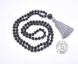 "Rainbow Guard" - Rainbow Obsidian Handmade 108 Stone Mala