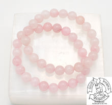 Load image into Gallery viewer, Rose Quartz Crystal Bead Bracelets

