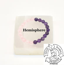 Load image into Gallery viewer, Rose Quartz and Amethyst Bracelet
