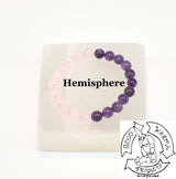 Rose Quartz and Amethyst Bracelet