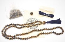 Load image into Gallery viewer, Good Karma Products Tiger Eye Mala Kit
