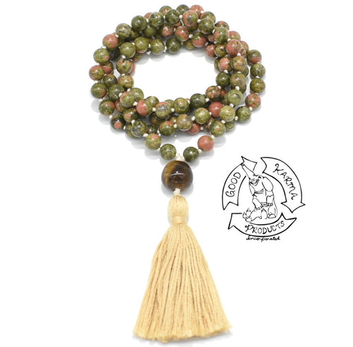 Unakite Mala